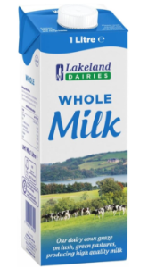 Whole Longlife Milk 12x1lt