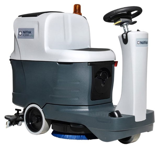 Nilfisk SC2000 Ride on Scrubber Dryer