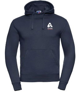 Russell Men's Authentic Hoodie French Navy Inc LHB EMB