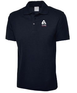 Men's Ultra 100% Cotton Polo Short Navy Inc LHB EMB