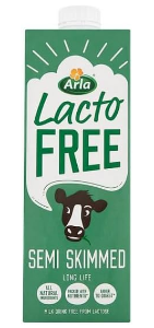 Lacto Free Semi Skimmed Milk Long Life