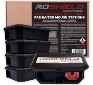 Mouse Poisoning Bait Box Kit
