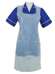 Disposable Aprons White