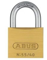 Abus Brass Padlock 55/40mm Inc 2 Keys