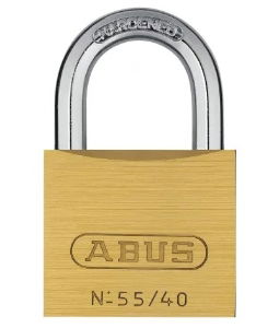 Abus Brass Padlock 55/40mm Inc 2 Keys