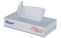 Facial Tissues Whisper 2ply White