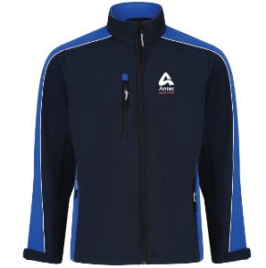 Avocet Two Tone Softshell Jacket Navy Royal Inc LHB EMB